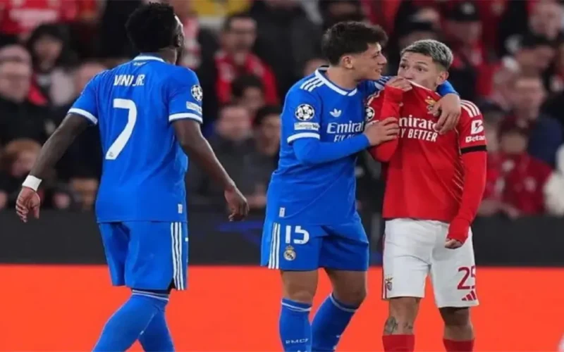 بنفيكا يرد ببيان حول حقيقة تورط بريستياني في واقعة عنصرية ضد فينيسيوس